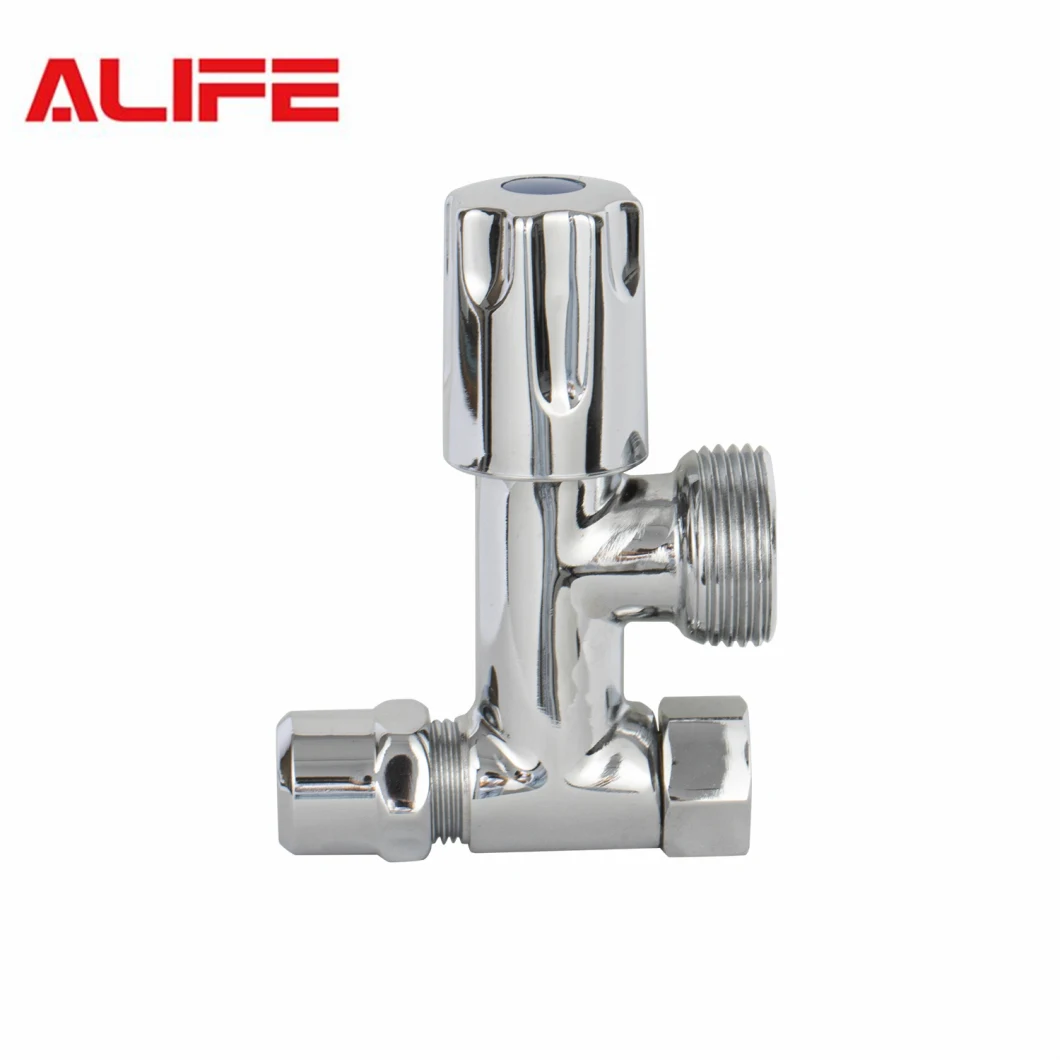 Alife Sanitary Plumbing Brass Angle Stop Valve Toilet