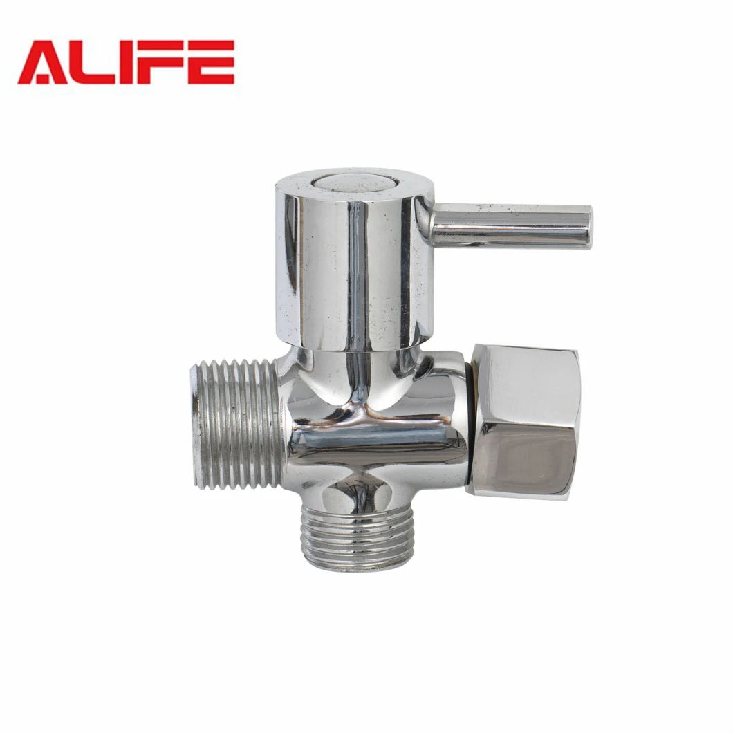 Alife Sanitary Plumbing Brass Angle Stop Valve Toilet