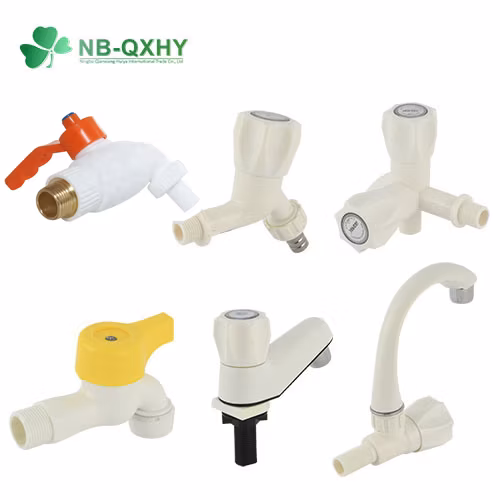 Factory Plastic ABS PP PVC Washing Machine Water Tap Faucet Tap for Pipe