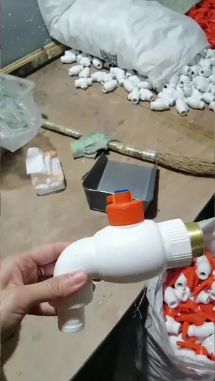 Factory Plastic ABS PP PVC Washing Machine Water Tap Faucet Tap for Pipe