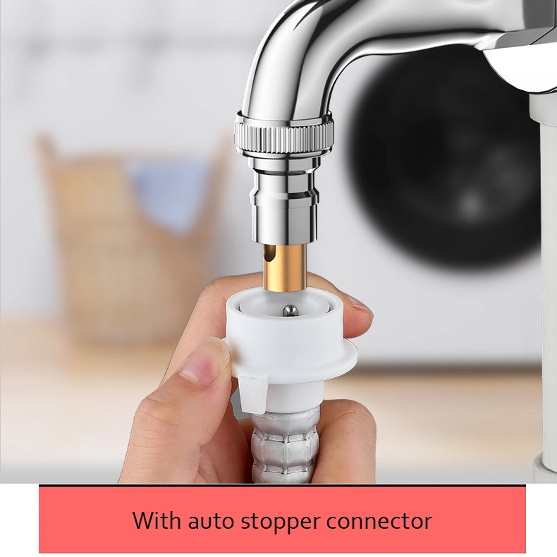 Toilet Angle Valve Flush Spray Gun Faucet Check Valve Double Water Outlet Companion Toilet Water Valve with Gun Nozzle Washer