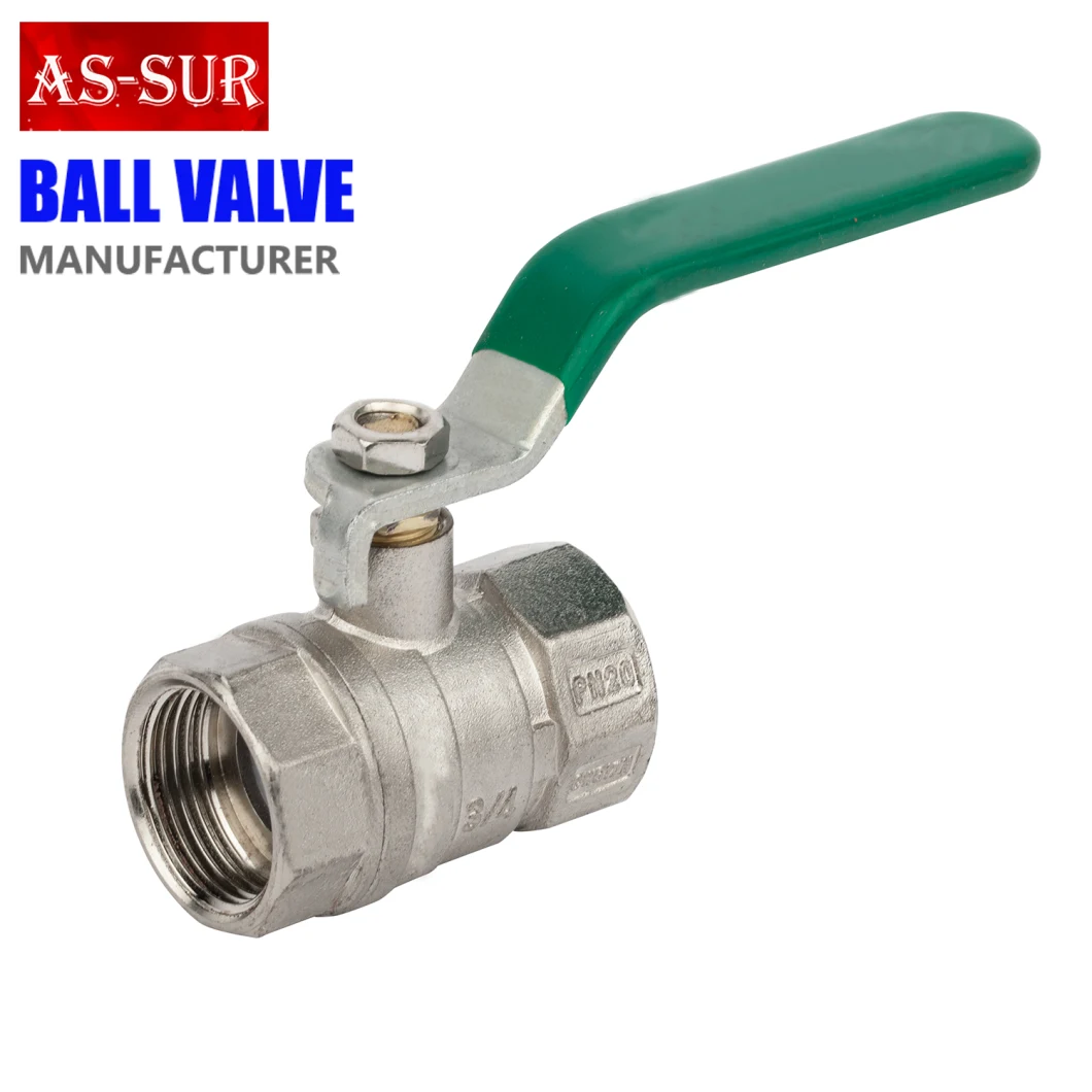 Ce Approved Water Gas Air Control Brass Ball Valve with Butterfly Handle