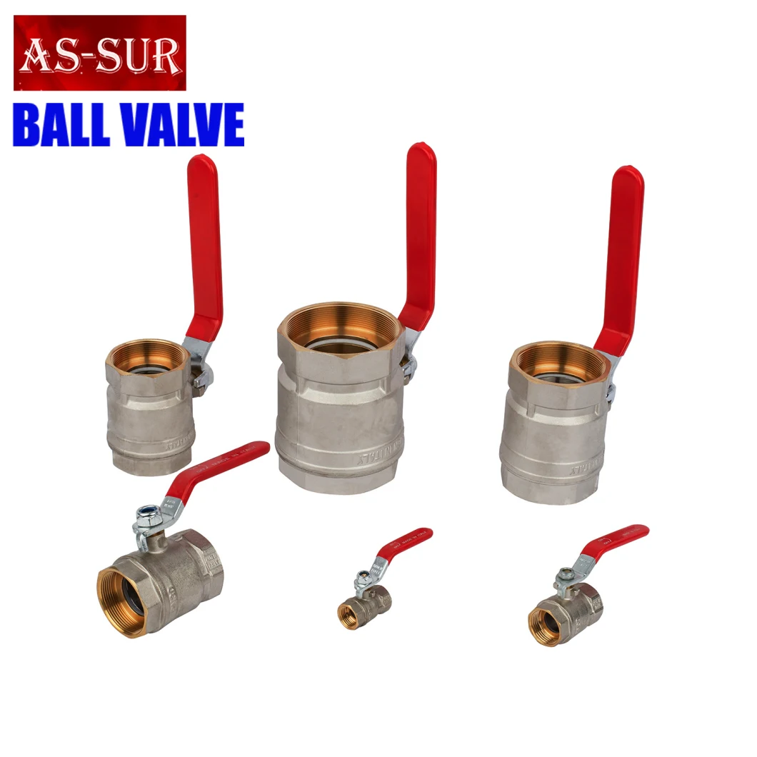 Ce Approved Water Gas Air Control Brass Ball Valve with Butterfly Handle