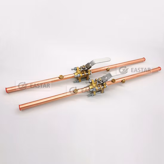 OEM/ODM 2 3pcs Cpx 총회 의료 가스 라인 장비와 의료 산소 절연을 위한 황동 볼 밸브 공장 가격 의료 잠금 라인 밸브