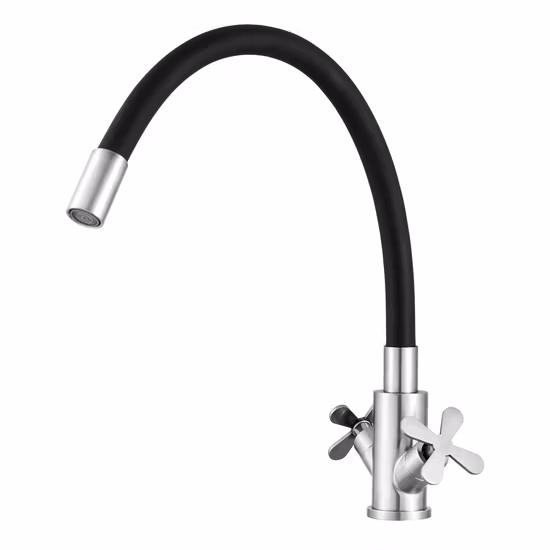 레인 샤워기를 갖춘 숨겨진 더블 핸들 샤워 수전 Sh-1711022