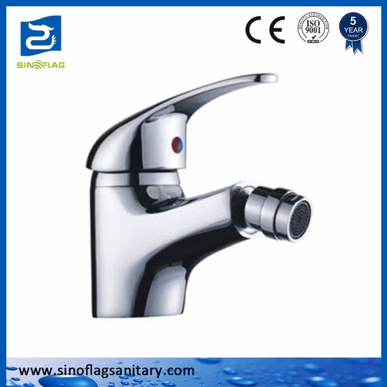 40mm 사각 황동 욕실 비데 탭